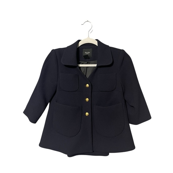 Smythe Wool Military Style Jacket - Picture 1 of 5